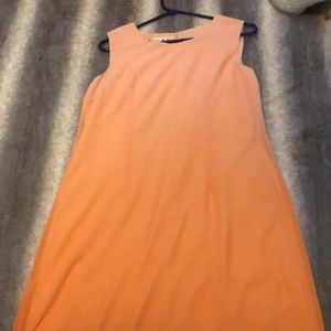 Peach Ombré Vintage Maxi Dress